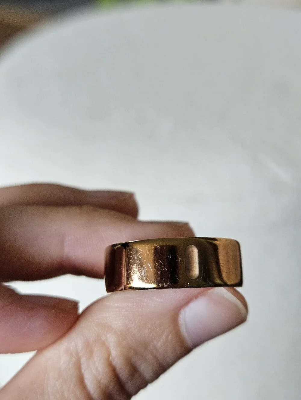 Oura Ring | Gen 4 | Gold | Size 8 | Charger And Cable Included